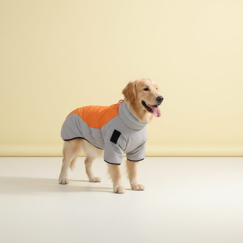 Waterproof Autumn & Winter Pet Warm Cotton-Padded Coat